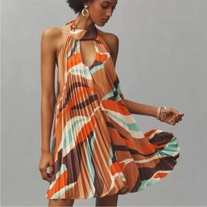 Hutch Multicolor Backless Dress - Medium